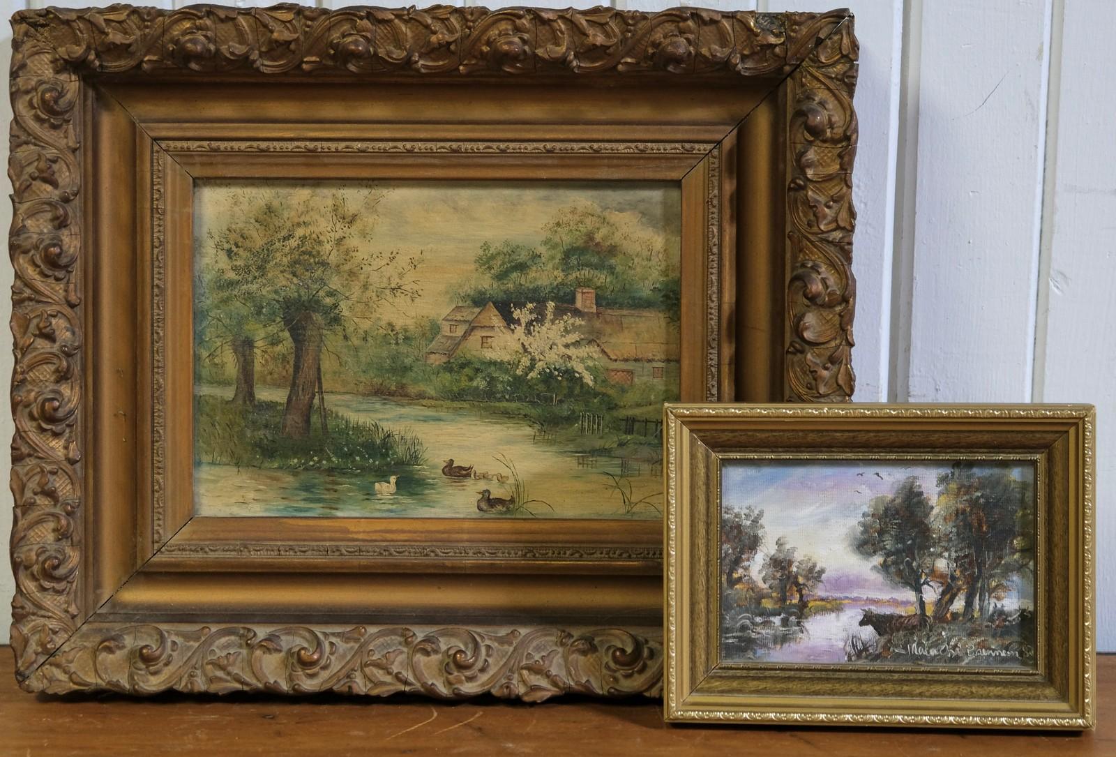 OIL PAINTINGS | OLD TOWN HALL AUCTION: FINE ANTIQUE FURNITURE, ARTWORK ...