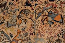 QUM HUNTING RUG