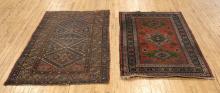 TWO ANTIQUE PERSIAN RUGS