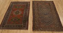 TWO ANTIQUE PERSIAN RUGS