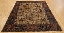 ANTIQUE PERSIAN HUNTING CARPET