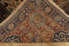 ANTIQUE PERSIAN HUNTING CARPET