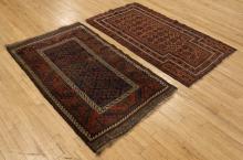 TWO ANTIQUE PERSIAN RUGS