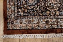 INDIAN SILK AND COTTON CARPET