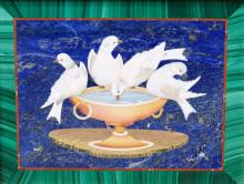 PIETRA DURA PLAQUE