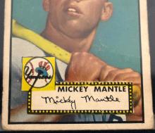 1952 MICKEY MANTLE ROOKIE CARD