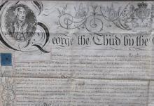 IMPRESSIVE GEORGE III INDENTURE