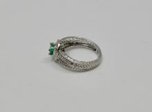 14K EMERALD RING