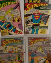 18 SUPERMAN THEMED COMIC BOOKS