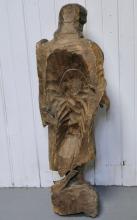 EARLY SAINT CARVING