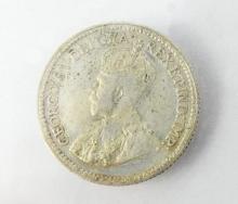 1921 CANADIAN 5-CENT COIN