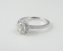 PLATINUM & DIAMOND RING
