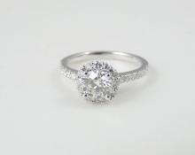 PLATINUM & DIAMOND RING