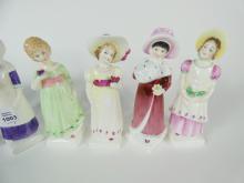 8 ROYAL DOULTON FIGURINES