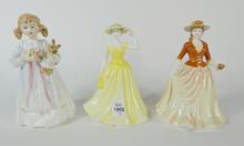 3 ROYAL DOULTON FIGURINES