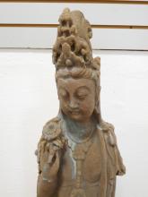 "GUAN YIN" FIBREGLASS SCULPTURE