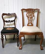 TWO SIDE CHAIRS