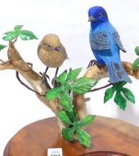 "BIRDS" FOLK ART CARVING