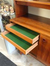 ROSEWOOD CREDENZA WITH HUTCH TOP