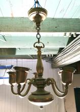 BRASS CHANDELIER