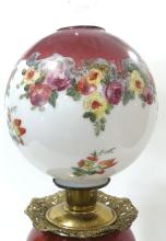 ALADDIN "GONE WITH THE WIND" OIL LAMP