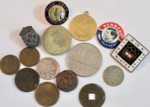 COINS AND PINS