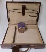 ATTACHE CASE AND PENNIES