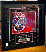 AUTOGRAPHED CAREY PRICE PRINT