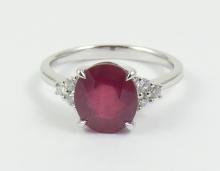 RUBY & DIAMOND RING