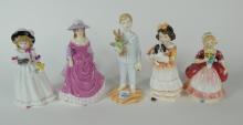 5 DOULTON FIGURINES