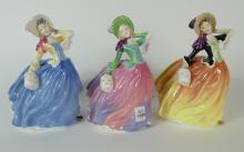 3 DOULTON FIGURINES