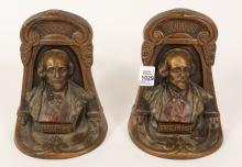 PAIR OF "SHAKESPEARE" BOOKENDS