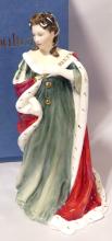 ROYAL DOULTON "QUEEN ANNE" FIGURINE WITH BOX