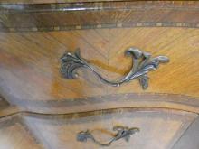 MARBLE TOP CONSOLE CABINET