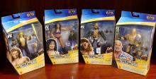 EIGHT WWE ELITE WRESTLING ACTION FIGURES