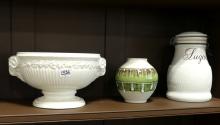 POTTERY AND CANISTERS