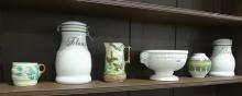 POTTERY AND CANISTERS