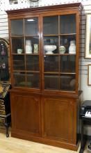 VICTORIAN BOOKCASE CABINET