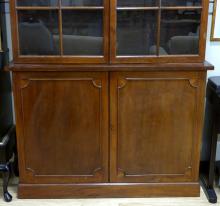 VICTORIAN BOOKCASE CABINET