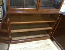 VICTORIAN BOOKCASE CABINET