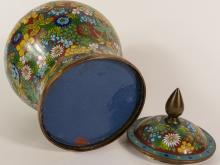 CHINESE CLOISONNE URN