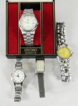 4 VINTAGE MEN'S WRISTWATCHES