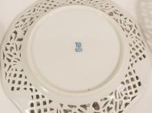 SET OF BAVARIAN DESSERT PLATES