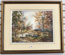 MARY LAMPMAN OIL PAINTING