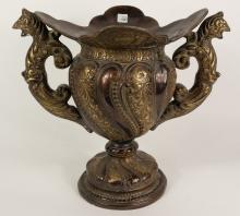 ART NOUVEAU BRONZE VASE