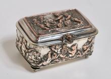 SILVERPLATED BOX