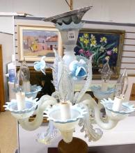 VINTAGE MURANO GLASS CHANDELIER