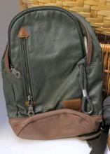 LEATHER BACKPACK, ETC.