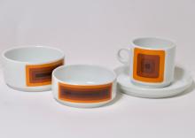 ROSENTHAL CUPS & SAUCERS