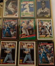 2 BINDERS OF 1960'S-1990'S BASEBALL CARDS